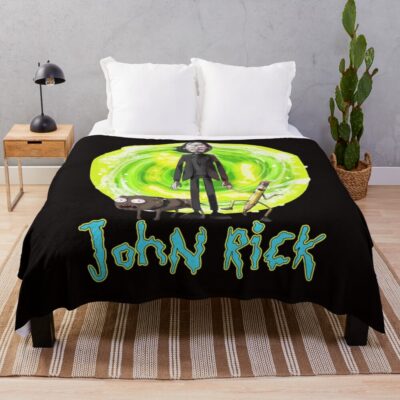 John Rick Classic Throw Blanket