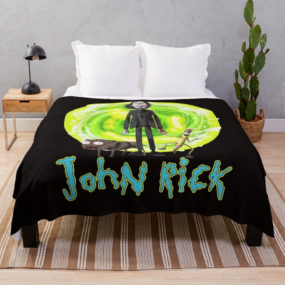 John Rick Classic Throw Blanket