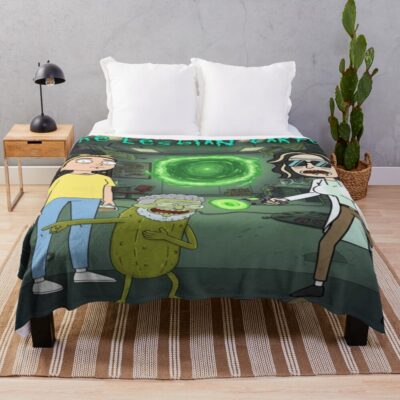 Dimensional Artwork Throw Blanket