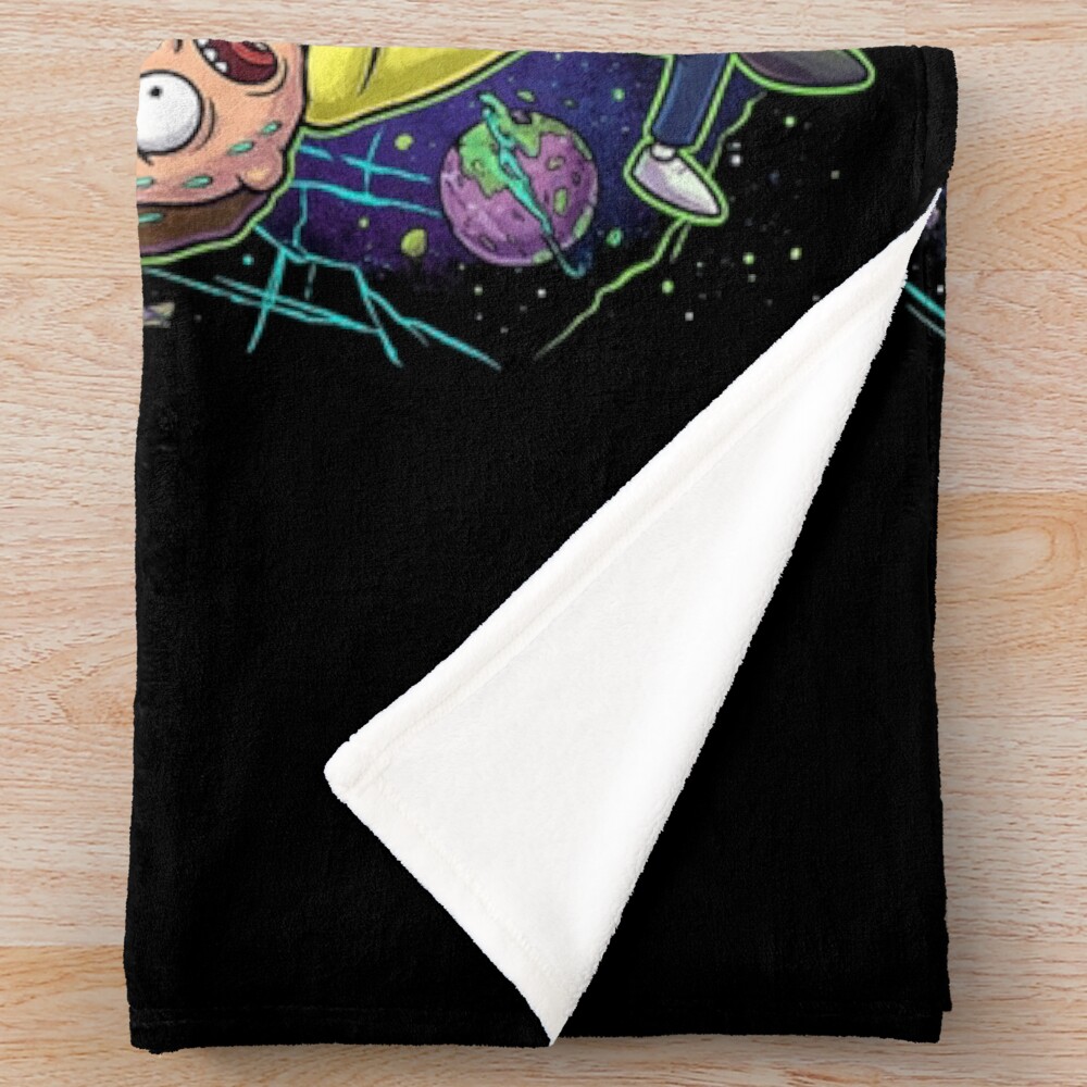 Rick And Morty The Chaos Throw Blanket - Image 2