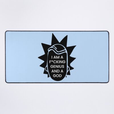 Genius And A God Mouse Pad