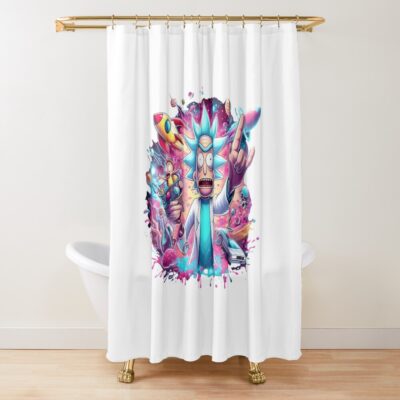 Rick Spash Shower Curtain