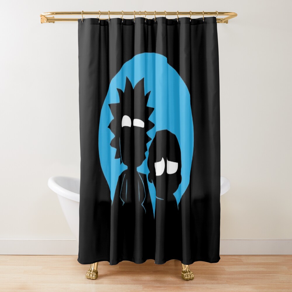 Art Rick And Morty Shower Curtain