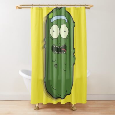 Funny Pickle Shower Curtain
