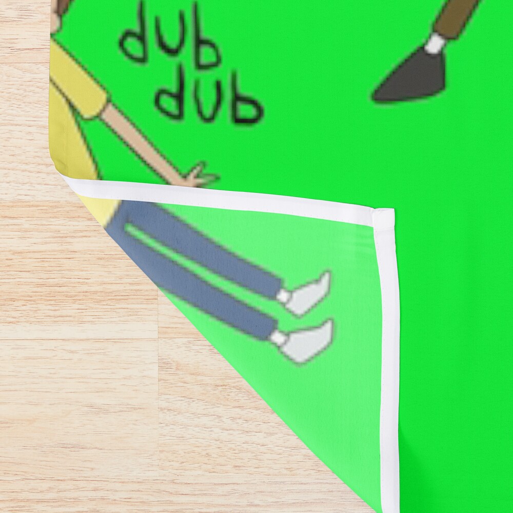 Rick And Morty Wub Lub Dub Dub Shower Curtain - Image 2
