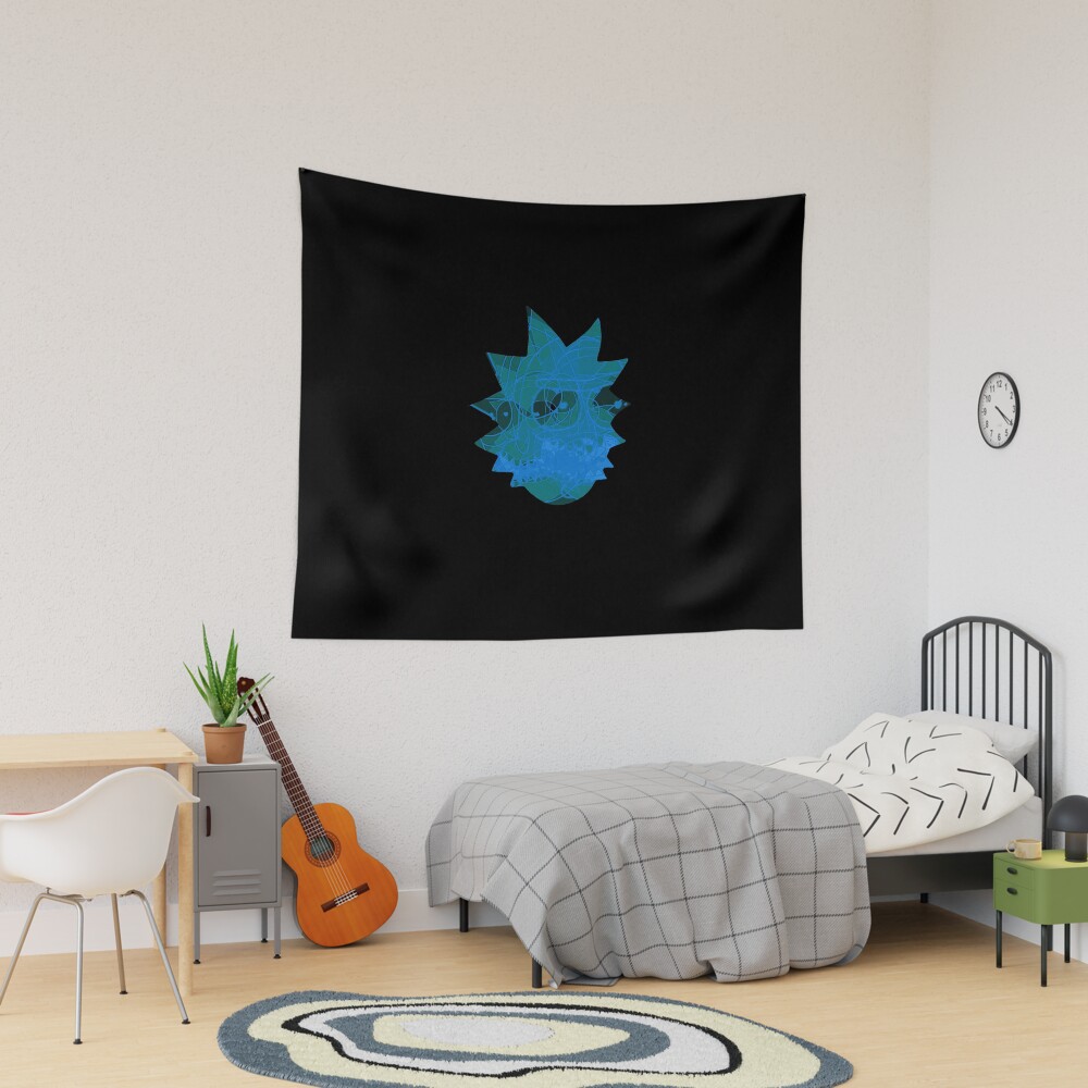 Rick And Morty Art Tapestry